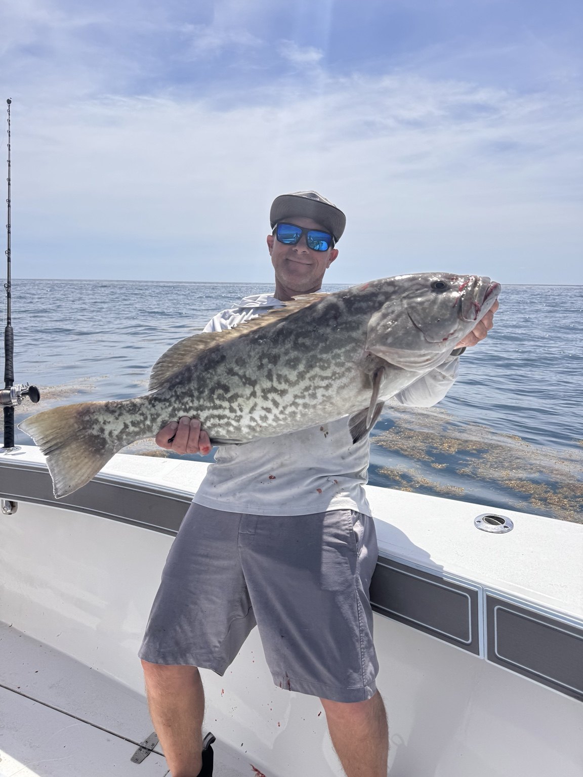 Grouper caught with Get Busy Fishing Charters